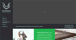 Desktop Screenshot of phoenixsp.co.uk